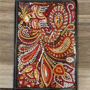 Colorful Beaded Artwork Journal